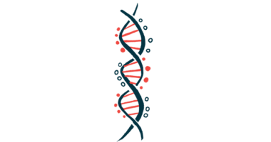 A DNA double helix is illustrated.