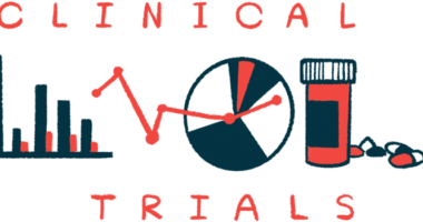 EB-101 trial update | Epidermolysis Bullosa News | illustration of clinical trial graphs and medicine bottle