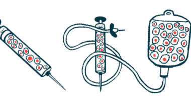 All illustration shows all of the components used in stem cell therapy.