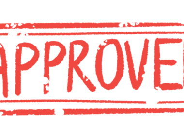 The word APPROVED appears as a stamp.